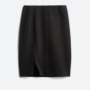 Black pencil skirt